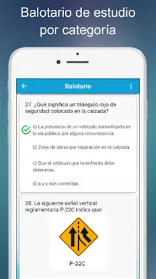 MT Simulacro de examen 2023 android App screenshot 1