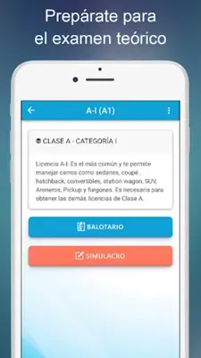 MT Simulacro de examen 2023 android App screenshot 5